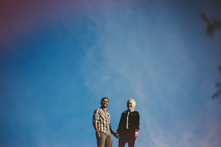 Rock Climbing Engagement in Joshua Tree